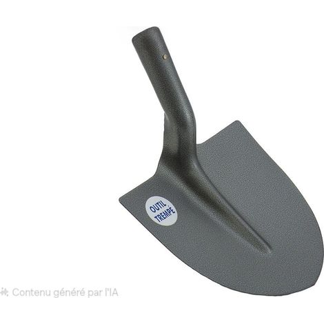 MERMIER Pelle terrassier ronde 29cm sans manche
