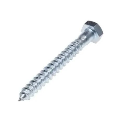 Schmelztiegel verzinkter Stahl, 6x80, Beutel mit 10 Stück