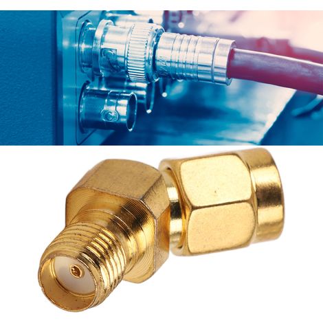 45-Grad-SMA-Stecker/Buchse, 1 Stück (1/5)