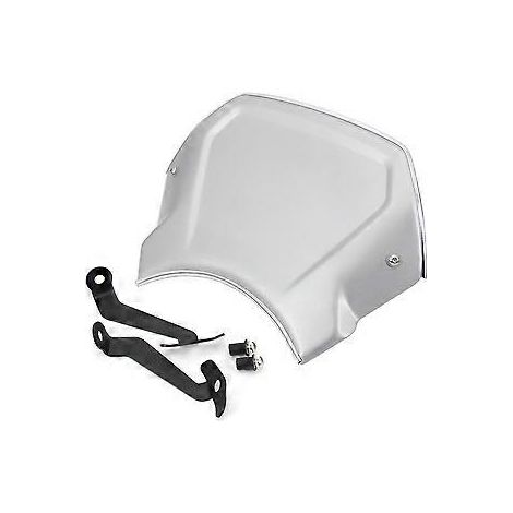 Motorrad-Frontscheibenhalterung für CBR650R CB1000R 2018-2020, silberfarben