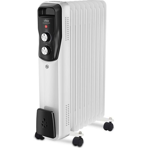 Radiatore UFESA ANTARES Bianco 2000 W Con ruote