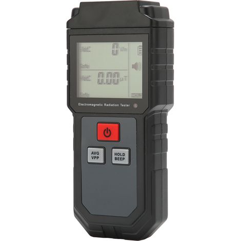Détecteur de Rayonnement Électromagnétique 1V/M‑1999V/M avec Alarme Sonore et Lumineuse, Testeur EMF pour Électroménagers (1/5)