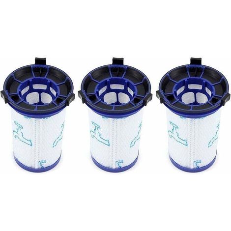 3er-Pack Ersatzfilter für Rowenta Air Force 360 / X-Pert Essential 260 Akku-Staubsauger RH9037 RH9038 RH9039 RH9051 RH9057 RH9079 RH9081 RH9086 (Alternative zu ZR009001) (1/4)