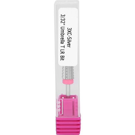Tête de ponçage en carbure de tungstène pour perceuse à ongles, 3 pièces, accessoire de polissage et meulage des ongles, embout de fraisage professionnel. (1/5)