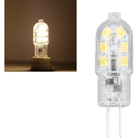 10 Ampoules LED G4 12V, Dimmables, Haute Luminosité et IRC Élevé, Coque Transparente pour Éclairage Paysager, Lumière Chaude