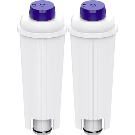 Lot de 2 Fltres à Eau pour Machine à Café DeLonghi DLSC002 pour De'Longhi ECAM, ETAM, EC, BC Series (1/4)