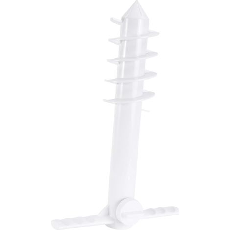 Ancre Parapluie de Plage à Vis Abs Épais, Blanc, sans Outil (1/5)