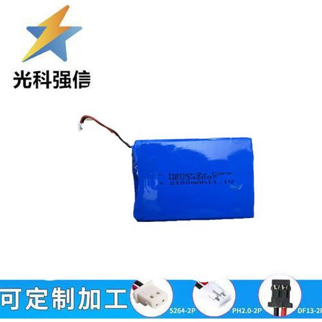 2100mAh polymer battery 346087 beauty device, smartwatch, shaver, voice pickup, eye recorder, 11.1V cell
