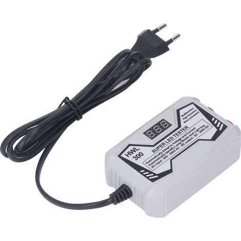 Testeur LED Super LED pour rétroéclairage TV, gris, 85-265 V, prise UE