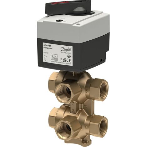 Danfoss ChangeOver6 Stellmotor 230V 230Vac, Kabellänge 1,5m, 003Z3154 (1/5)