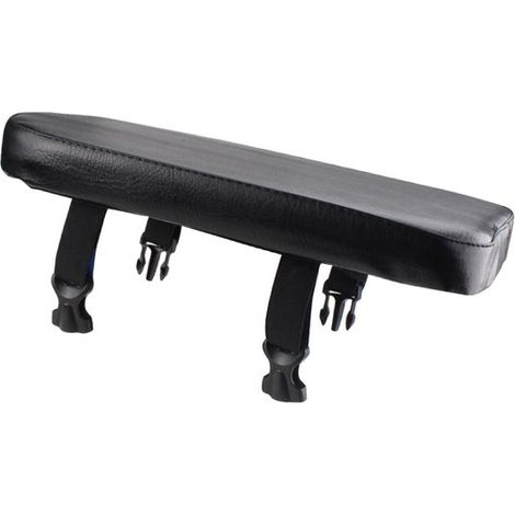 Sella posteriore per bicicletta, bici elettrica, monopattino, cuscino universale per sella, bracciolo, portapacchi posteriore, accessori neri (1/3)