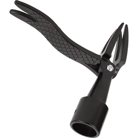 Arrache-mauvaise herbe debout, outil manuel en alliage d'aluminium avec tête à 4 griffes antidérapante, extracteur de mauvaises herbes portable (1/5)