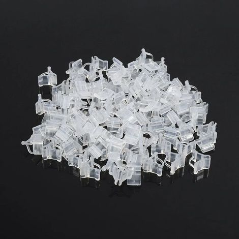 Clips de greffage spéciaux, clips de greffage pour plants de tomates, clips de greffage pour aubergines, 100 pièces (1/5)