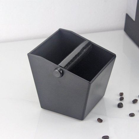 1 article - Boîte à marc de café italienne - Boîte de rangement pour marc de café - Noir Femeo (1/5)