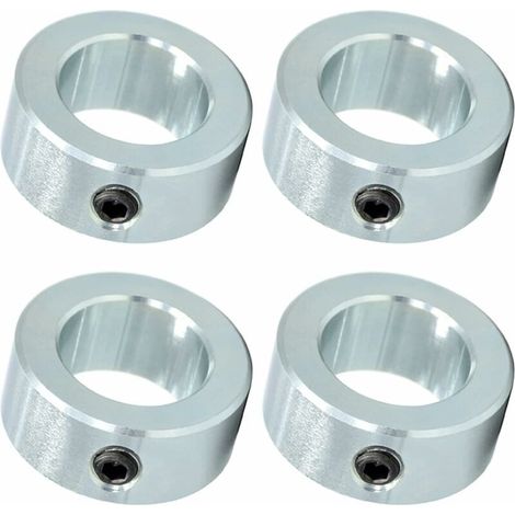 Lot de 4 bagues de réglage 20 mm - Pour diable, roue de diable