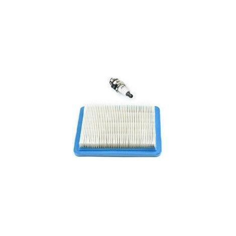 Part number 004216 4216 698369 Lawn mower engine air filter spark plug set (square) (1/2)