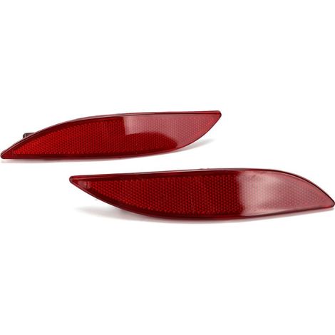 1 Paire de Catadioptres pour Renault Megane 3 Fluence, Code 265650004R - Pièce de Rechange Arrière (1/5)