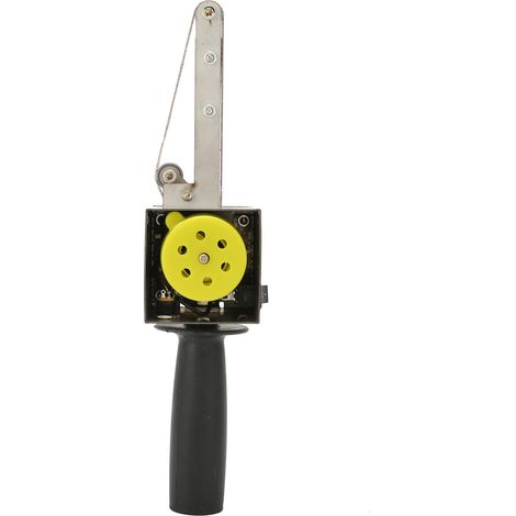 Mini ponceuse à bande électrique, meuleuse portative réglable, machine de polissage, AC 110‑240V pour bricolage, prise EU 775 (100W)