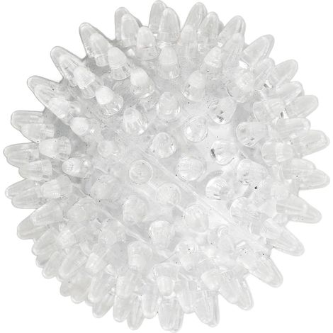 Balle de rééducation main 7,5 cm creuse souple pour exercices de force et récupération digitale (1/5)
