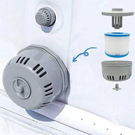 Porte-cartouche de filtre de piscine pour InteX lay-z-spa VIIntex VI Coleman SaluSpa(Inclut uniquement le support)