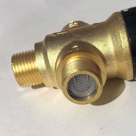Robinet mitigeur thermostatique réglable pour salle de bain, robinet mitigeur en laiton, vanne de contrôle de température pour eau (1/4)