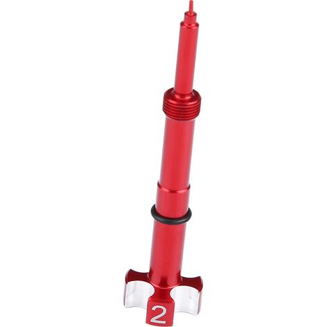 Modification du carburateur KEIHIN FCR pour moto tout-terrain HONDA YAMAHA avec vis de réglage du mélange (rouge) (1/5)