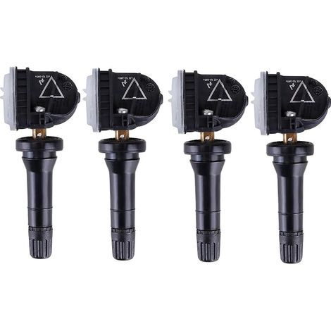 Lot de 4 capteurs de pression des pneus TPMS 433 MHz pour Opel Mokka, Insignia, Corsa, Antara, Zafira - Avec numéros OE 13506028, 13594222, 13598773