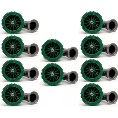 DIFFUSORI UGELLO IRRIGAZIONE AMBITO 370 METRI ANGOLO DI IRRIGAZIONE REGULABLE 0 A 360 GRADI FILETTO FEMMINA COMPATIBILE CON HUNTER RAIN BIRD IRRITROL KRAIN FIRMA CONFEZIONE DI ALTA QUALIT 10 16170390 (1/2)