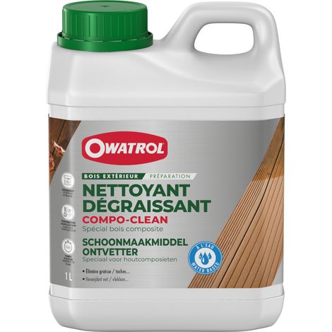 Limpiador desengrasante para maderas composite Owatrol COMPO-CLEAN  2,5 litros