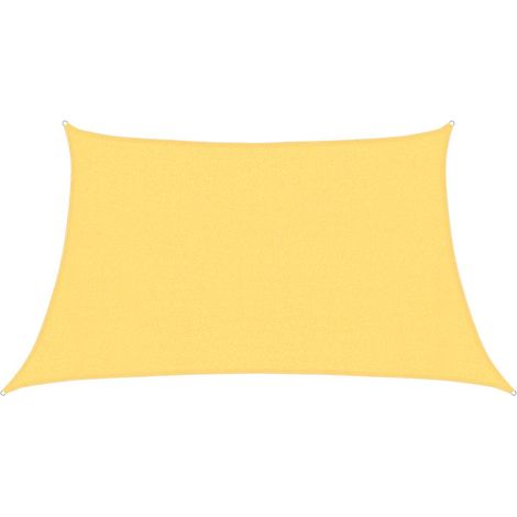Maison Exclusive - Vela Parasole 160 g/m² Beige 3/4x2 m in HDPE (1/5)