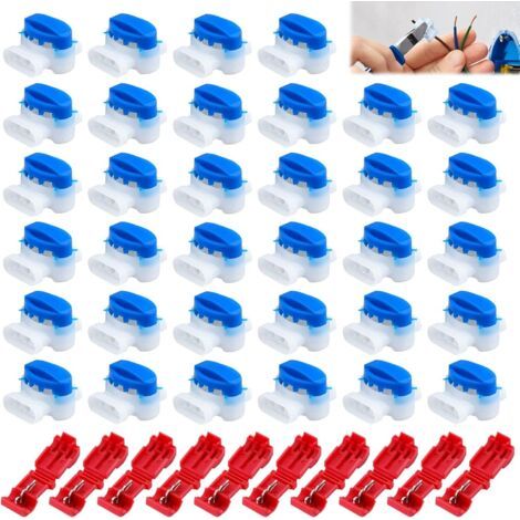 50 connecteurs de câbles avec gel, bornes raccordement pour robot tondeuse, câble étanches robots tondeuses, compatibles Husqvarna Automower - (1/5)