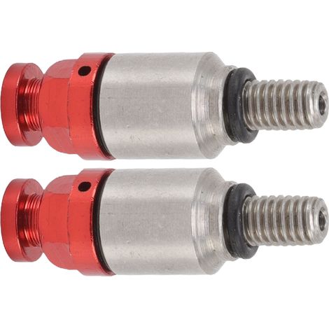 pièces M5x0.8 aluminium fourche purge d'air soupape de décharge pression remplacement CRF150R CR125R CR250R CRF250R rouge (1/5)