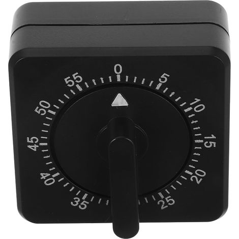 DECHOUS Minuteur Cuisine Mécanique 60 Alarme Sonore Forte et Bouton (1/5)