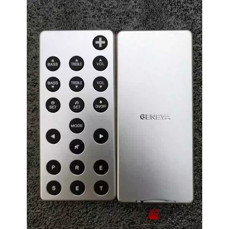 Nuevo mando a distancia compatible con los modelos S, M, L y SZRH AV del sistema Geneva Sound Audio Lab. (1/2)