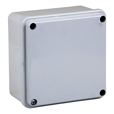 Electraline 60557, Boite Derivation Lisse Entanche, Taille 100x100, IP55, Gris