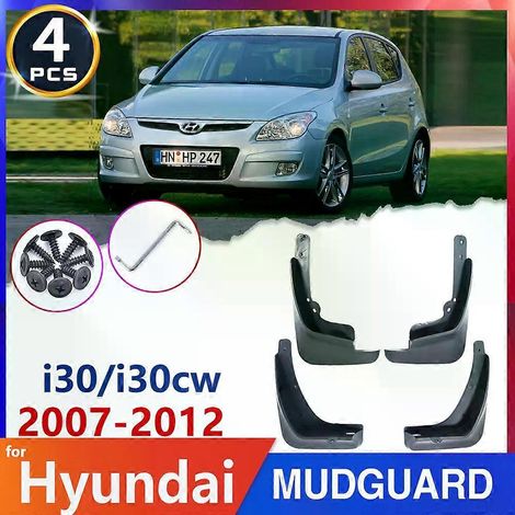 Guardabarros para Hyundai i30 i30cw Wagon 20072012 FD 2008 2009 2010. Guardabarros, protectores contra salpicaduras, pegatinas, artículos para automóviles. (1/5)