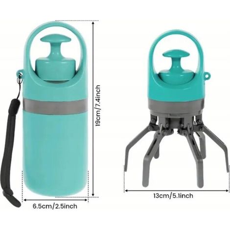 Distributeur de sacs portables pour ramasser les crottes de chien (1/4)