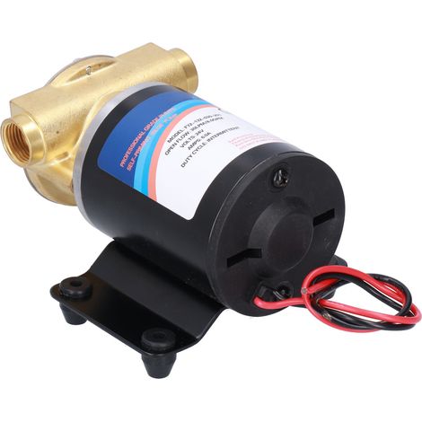 Pompe de vidange centrifuge auto-amorçante pour changement d'eau de cale Accessoires 8 GPM 30,0 L/min Hauteur de refoulement 3 mètres F72‑132‑030‑201 (24 V) (1/5)