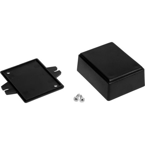 TRU COMPONENTS TC-7910920 Flansch-Gehäuse 65 x 49 x 28 ABS Schwarz 1 St. (1/3)