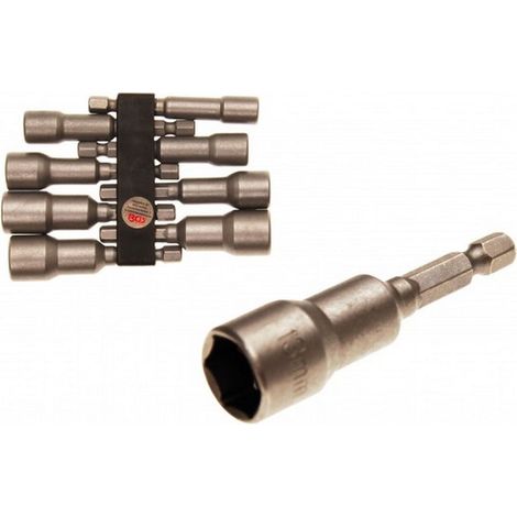 Ensemble de douilles 6 pans 1/4 (6,3 mm) pour visseuses - 8 pieces