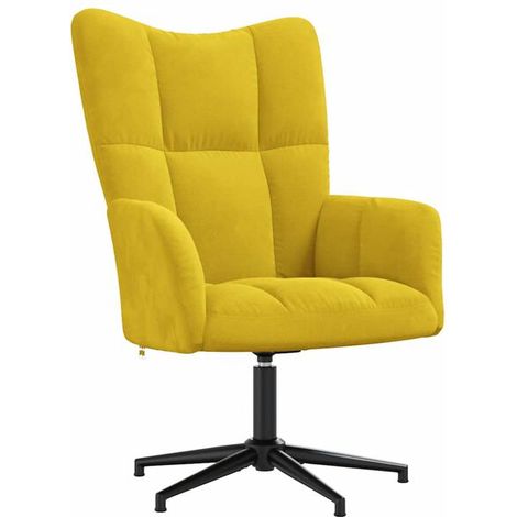 Salon en velours jaune moutarde (1/5)