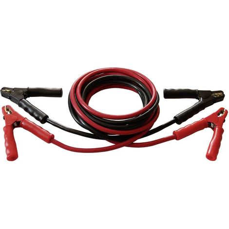 SET® SK35 Cavi batteria per avviamento d'emergenza 35 mm² Rame 4.50 m con pinze in lamiera d'acciaio, senza circuito di (1/2)