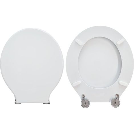 Copriwater Cielo Mithos Compatibile in Poliestere bianco