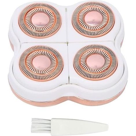 Kompatibel mit dem Flawliss Finishing Touch Ersatzscherkopf, Beinrasierer und Beinepilierer mit 1 Reinigungsbürste (1/5)