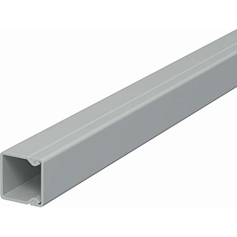 OBO Bettermann Vertr Wand- und Deckenkanal 20x20x2000 PVC sgr WDK20020GR 2 Stk