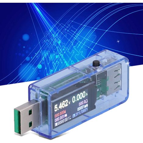 Multifunktionales 6,5-A-Strom- und Spannungsmultimeter, USB-Tester, Handy-Ladegerät, Schnellladeprotokoll-Tester (1/5)