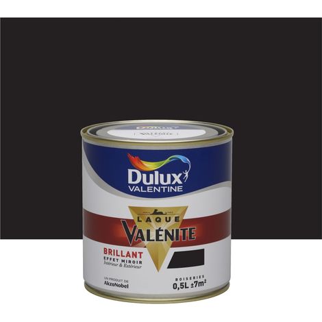 Lacca Valenite Brillante 0,5l Nero - Dulux Valentine