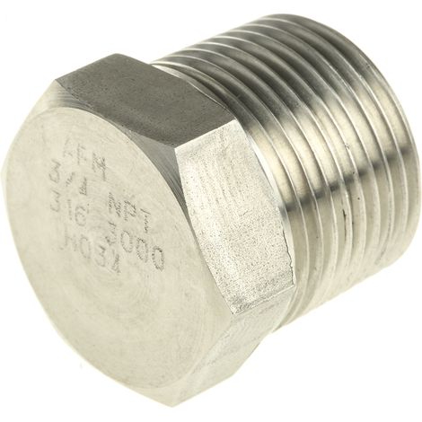 Bouchon RS PRO, NPT 3/4" mâle ( Prix pour 1 ) (1/2)