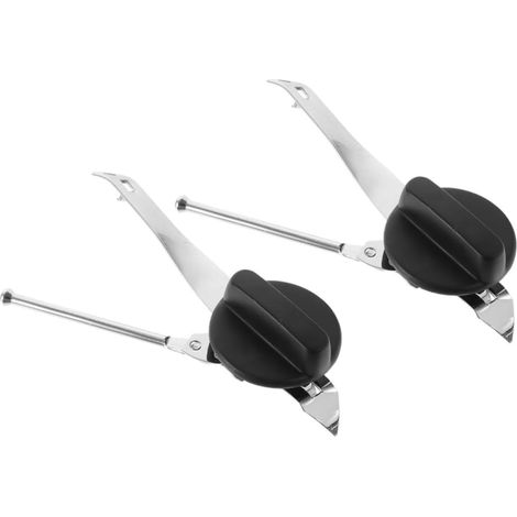 2 Pcs Ouvre boîte Acier Inoxydable Ouvre (1/5)