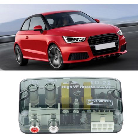 Kit de câblage pour amplificateur audio de voiture, câble audio, ligne d'alimentation, convertisseur audio haut/bas. (1/5)